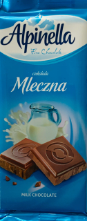 Alpinella Milk Chocolate 90g 25ks