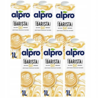 Ovsený nápoj Alpro Barista Oat 6x 1L sada