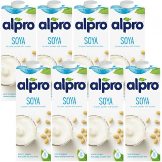 Alpro sójový nápoj Originálne 8x 1L Set