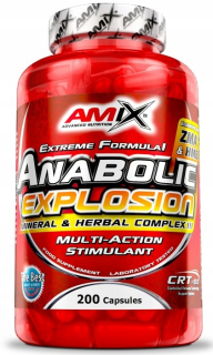 Testosterón - Amix anabolický výbuch 200caps testosteron + zadarmo
