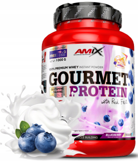 Proteín - Amix Gourmet proteín 1kg Jagoda