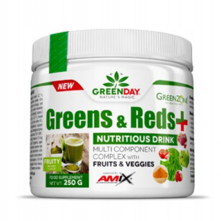 AMIX GREENS REDEDS + 250G GREENDAY PRÍRODNÉ VITAMÍNY