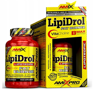 Spaľovač tuku - AMIX Lipidol Fat Burner bez kofeínu