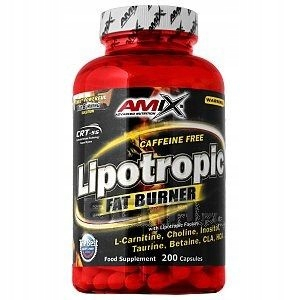 Spaľovač tuku - Lipotropný spaľovač tukov Amix 100 kapsúl bez stimulantov