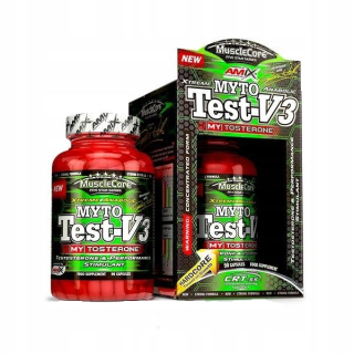 Testosterón - Amix Musclecore Myto Test-V Booster Sila