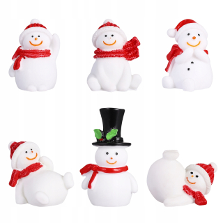 AMOSFUN 13 ks Creative Desktop Decoration Vianoce