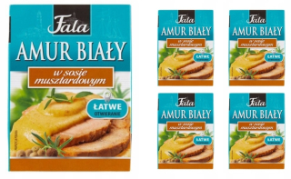 AMUR Biela v horčicovom omáčke 110 g Wave X 5 ks