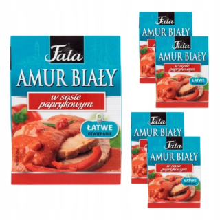 AMUR Biela v Pepper Sauce 110 g Wave X 5 kusov
