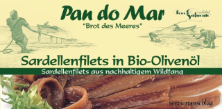 Ančovičky na BIO olivovom oleji 50g Pan do Mar