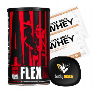 Ochrana kĺbov -  Zvieratá Flex 44 vrecúška pre rybníky + pilulbox + vzorky!
