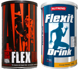 Ochrana kĺbov -  Animal Flex 44sasz. + Flexit Drink 400g USA KĹBY!