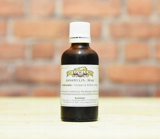 Annato (syrová farba) - 50 ml farbivo