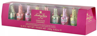 Čokolády Anthon Berg FĽAŠE S NÁPOJOM 250g