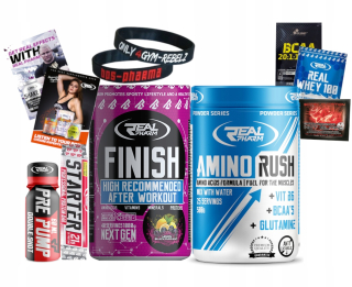Antikatabolická úprava 500g + amino Rush 500g
