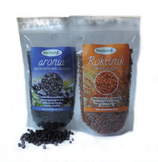 Sušené ovocie - Aronia 500g + Sea Buckthorn 250g Sušené