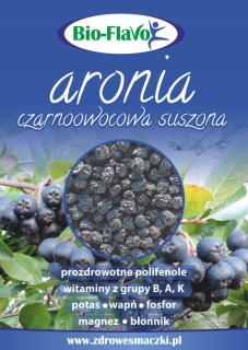 Sušené ovocie - Arónia sušená 1 kg Bio-Flavo