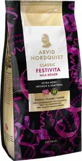Zrnková káva - Arvid Nordquist FESTIVITA Extra mork - zrnitý *