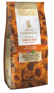 Zrnková káva - Arvid Nordquist Gran Dia Mellanmork Grainy 500g