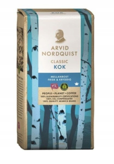 Káva mletá - ARVID NORDQUIST KOK MELLANROST - MIELONA * KREOS