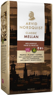 Káva mletá - Arvid Nordquist Mellan MellanRost - Mielona * Kreos