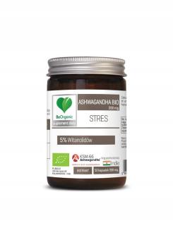 Ashwaganda Extrakt Bio 50 kapsúl 200 mg