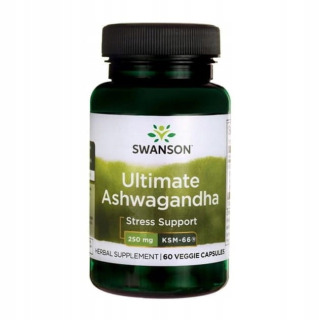 Ashwagandha KSM-66 250mg Extrakt 60 K Swanson