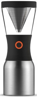 Asobu Cold Brew Coffee Silver 1000ml striebro