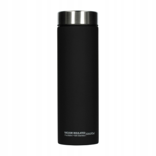 Asobu Black / Silver - Tepelná fľaša 500 ml