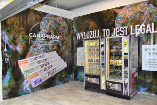CBD - Automat s výrobkami z konope CBD