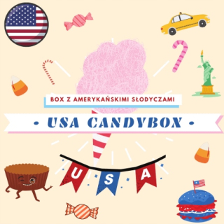 Autorské mystery box Americké sladkosti