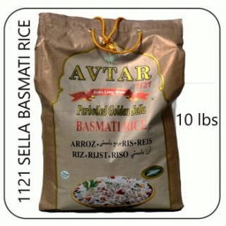 Avtar Parboilled Golden Sella Indická ryža 4,5 kg