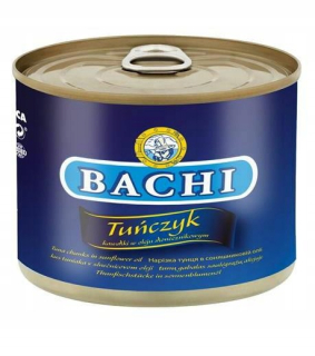 Backi - tuniakové kúsky v oleji 1705g