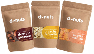 Orechy - D-NUTS DAKALS DAKTYLE marhule 3 kg