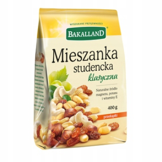 BAKALLAND ŠTUDENTSKÁ ZMES 400G ..