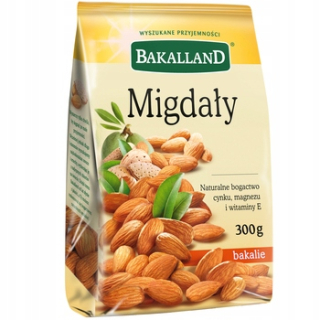 BAKALLAND CALIFORNIA ALMOND 300G ..