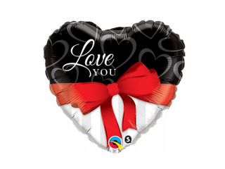 Darček na Valentína - Balón 18 "Láska s lukom