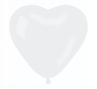 Darček na Valentína - Balón Godan Heart White 1 PC.