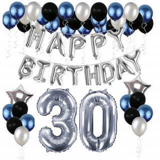 BALLOONS KIT tridsať čísel k narodeninám 30 ROKOV