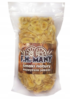 Sušené ovocie - Banán sušené 1kg banánové čipy najvyššej kvality