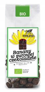 Banány v surovej čokoláde BIO 100G BIO Planéta
