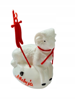 Veľkonočná dekorácia - Veľkonočná figurína plastov - 11 cm -