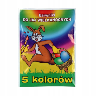 Veľkonočná dekorácia - Arpex Multicolor Arpex Dye 5 PCS.