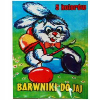 Veľkonočná dekorácia - Aliga Multicolor Dye 5 PCS.