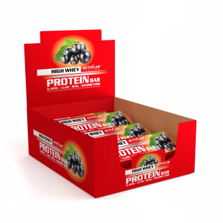 Proteín -  PROTEÍNOVÁ BAR 80g x24 RÍBEZPEČNÁ PROTEÍNOVÁ SNACK