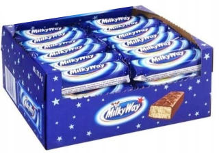 MILKY WAY SINGLE BAR 56 x 21,5g SINGLE