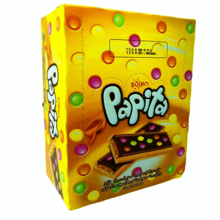 Baton PapaPa Caramel s lentilks 24ks