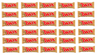 Baton Twix s karamelom 50g x 30 kusov