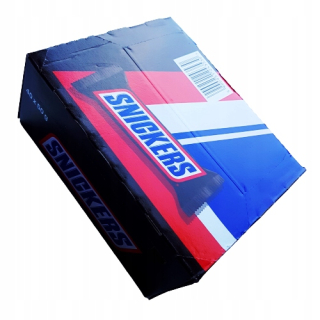 Baton s karamelom a vlašskými orechami snickers 40 kusov