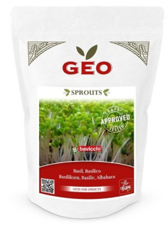 BASIL Organické semená klíčkov 250g BAVICCHI