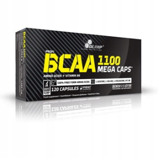 BCAA MEGA Uzávery 1100mg 120 čiapky